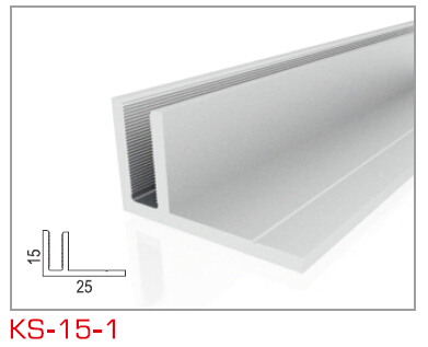 KS-15-1 单面卡布框架型材