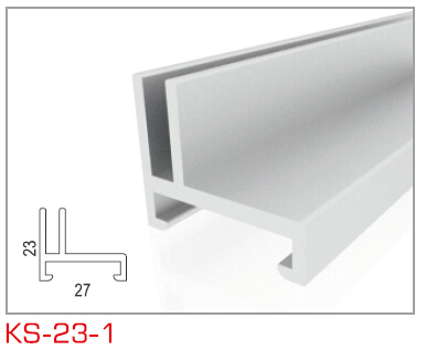 KS-23-1 单面卡布框架型材