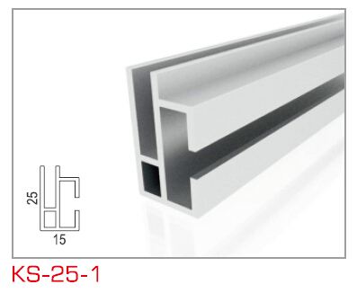 KS-25-1 单面卡布框架型材