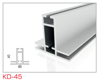 KD-45 双面卡布框架型材