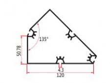 120方柱135°柱M123
