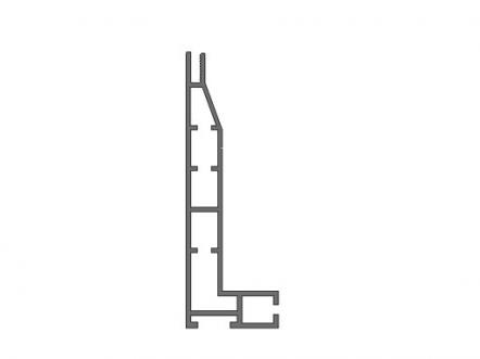 KS-120-1单面卡布型材